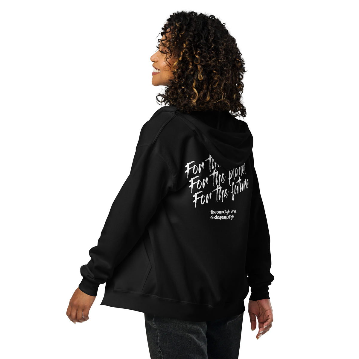 Onyx Light Promo Zip Up Hoodie