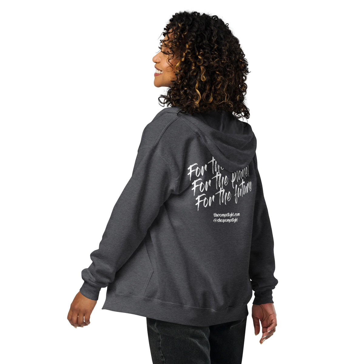 Onyx Light Promo Zip Up Hoodie