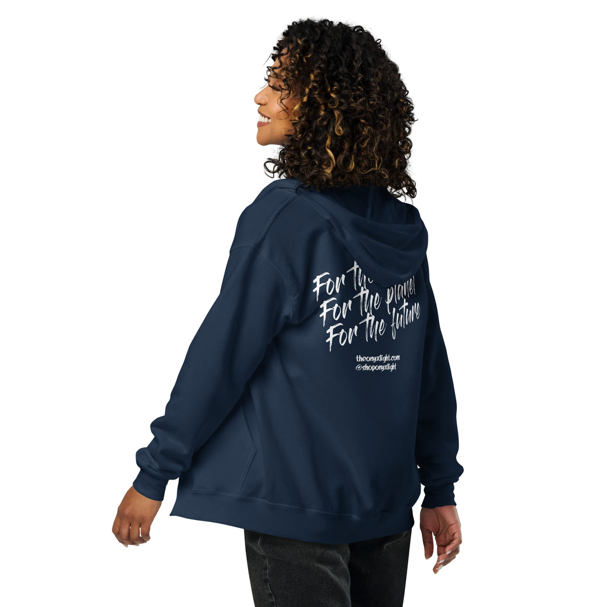 Onyx Light Promo Zip Up Hoodie