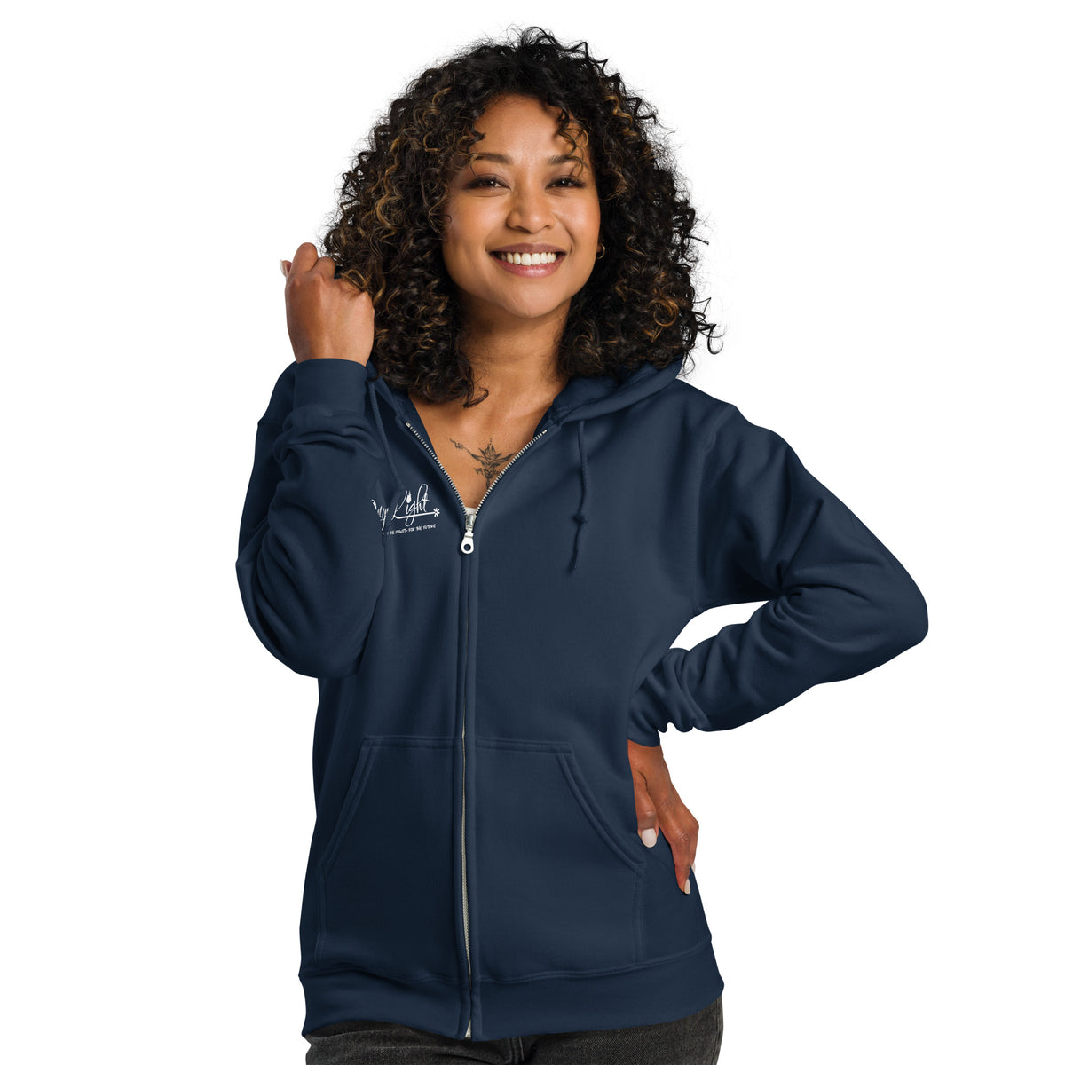 Onyx Light Promo Zip Up Hoodie