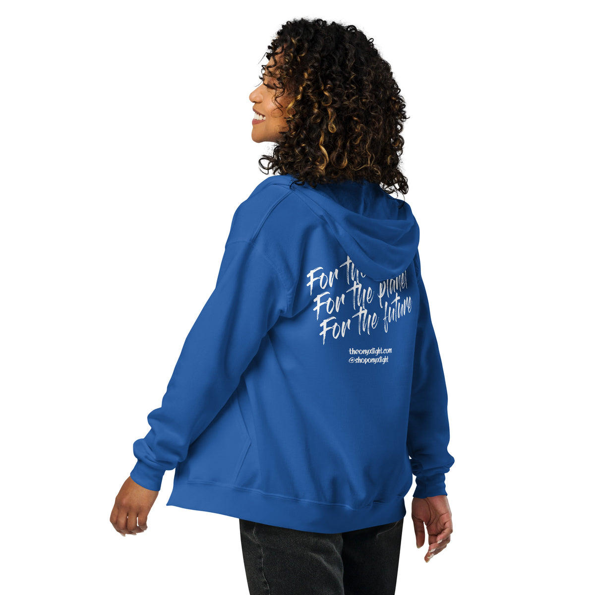 Onyx Light Promo Zip Up Hoodie