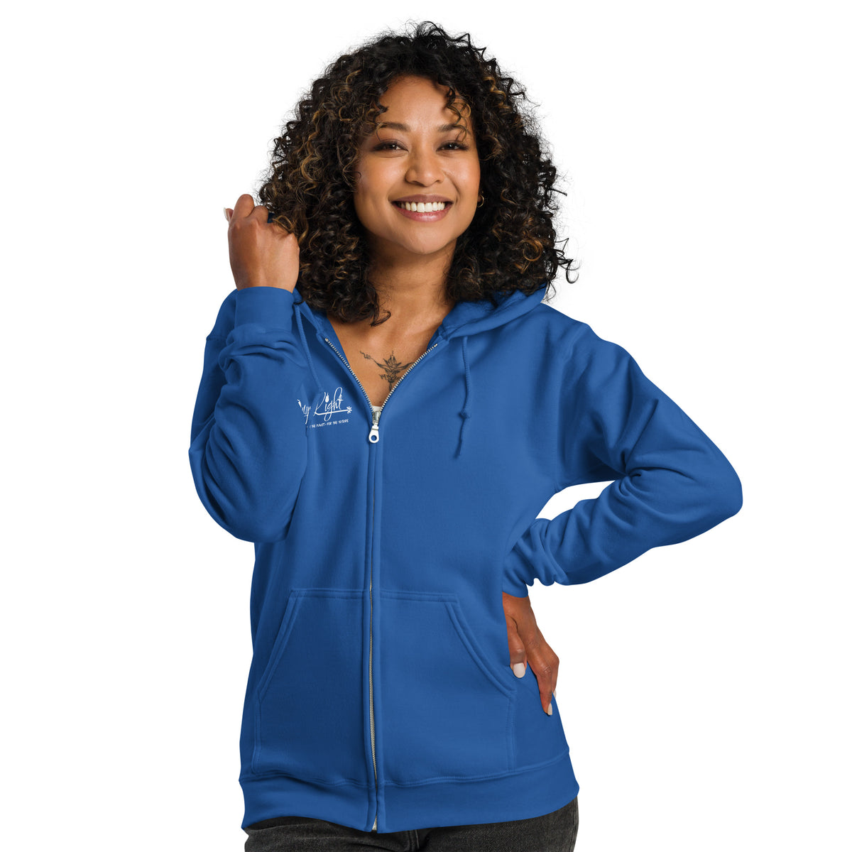 Onyx Light Promo Zip Up Hoodie