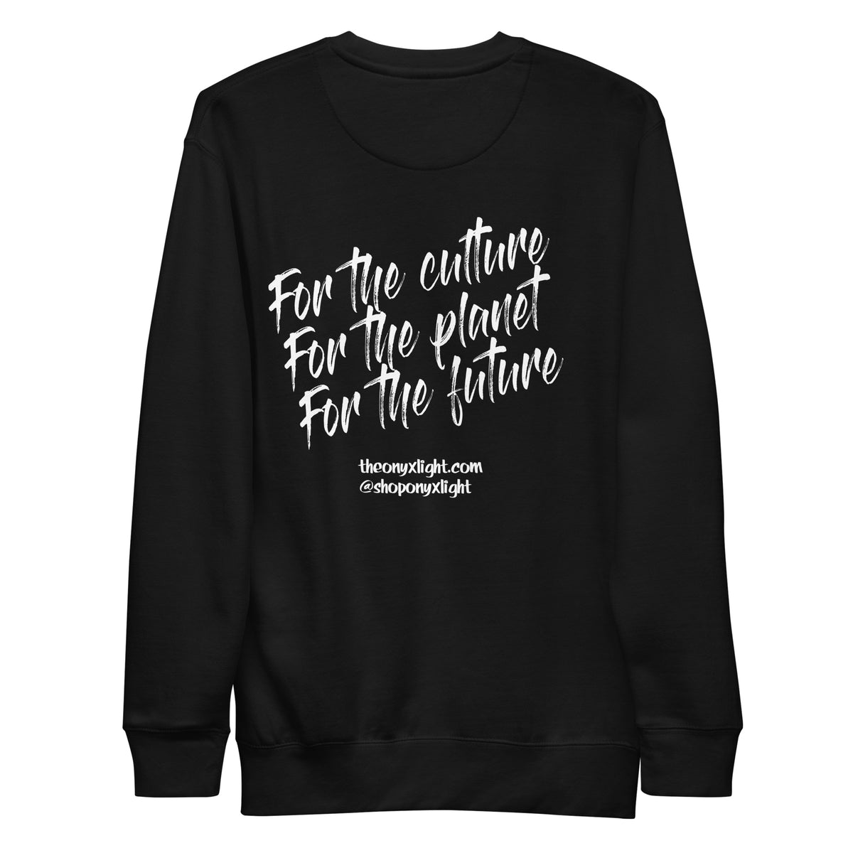 Onyx Light Promo Crewneck
