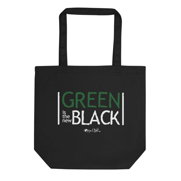 GREEN is the New Black Eco Tote Bag