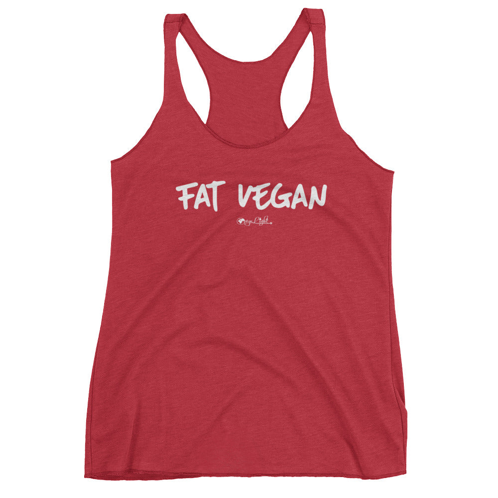 Fat Vegan-Triblend Tank