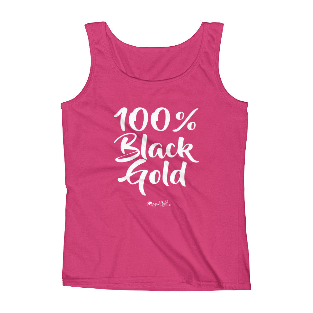 100% Black Gold Tank