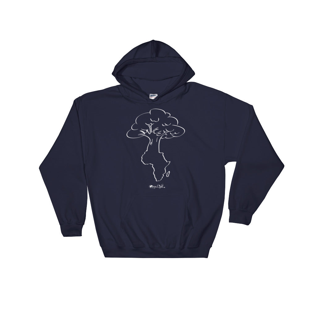 African Roots Hoodie (White)