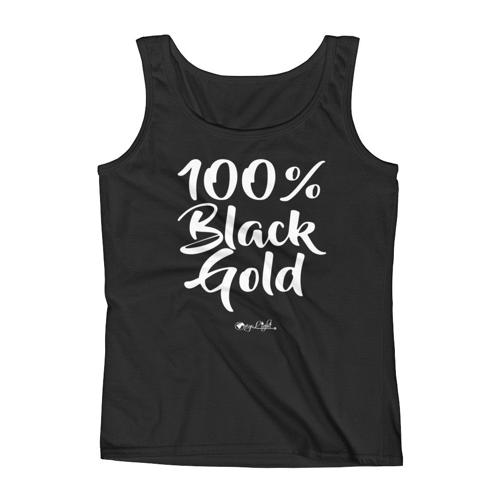 100% Black Gold Tank