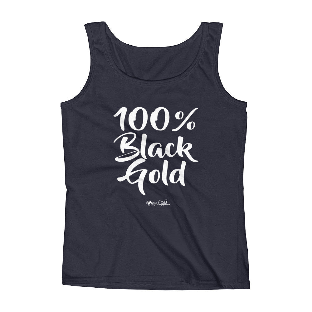 100% Black Gold Tank