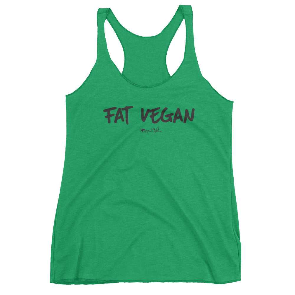 Fat Vegan- Triblend Tank