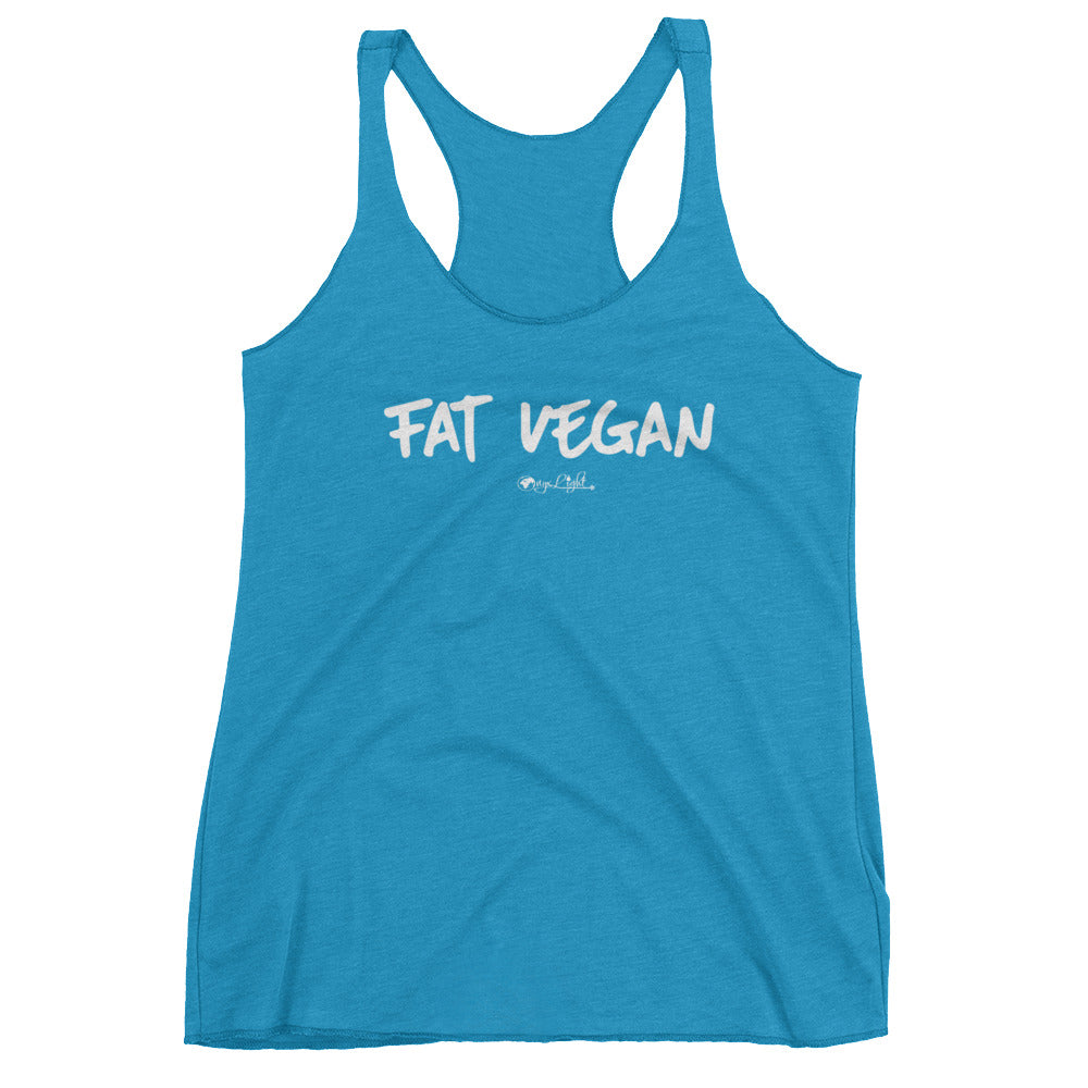 Fat Vegan-Triblend Tank
