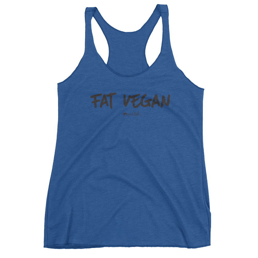 Fat Vegan- Triblend Tank