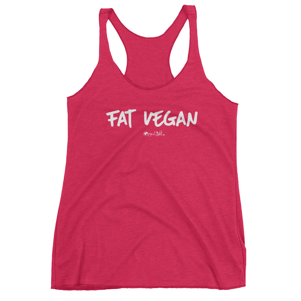 Fat Vegan-Triblend Tank
