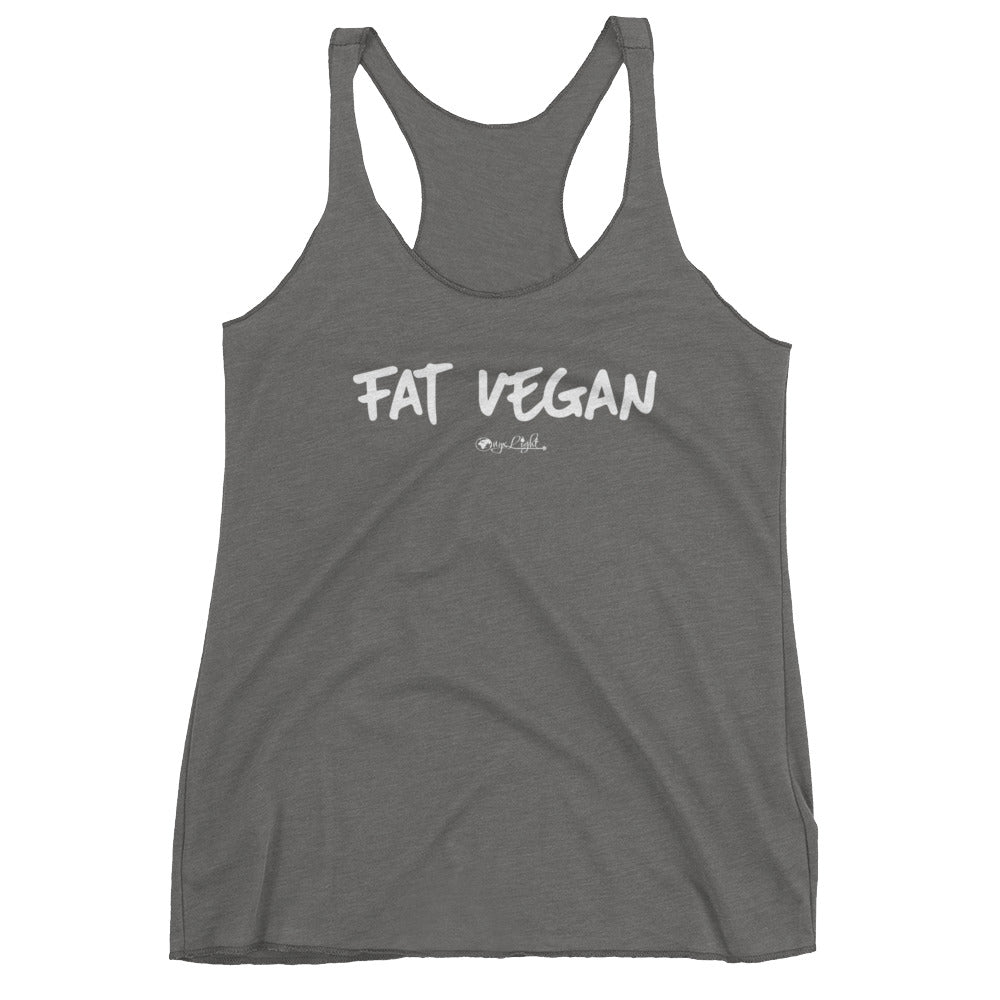 Fat Vegan-Triblend Tank