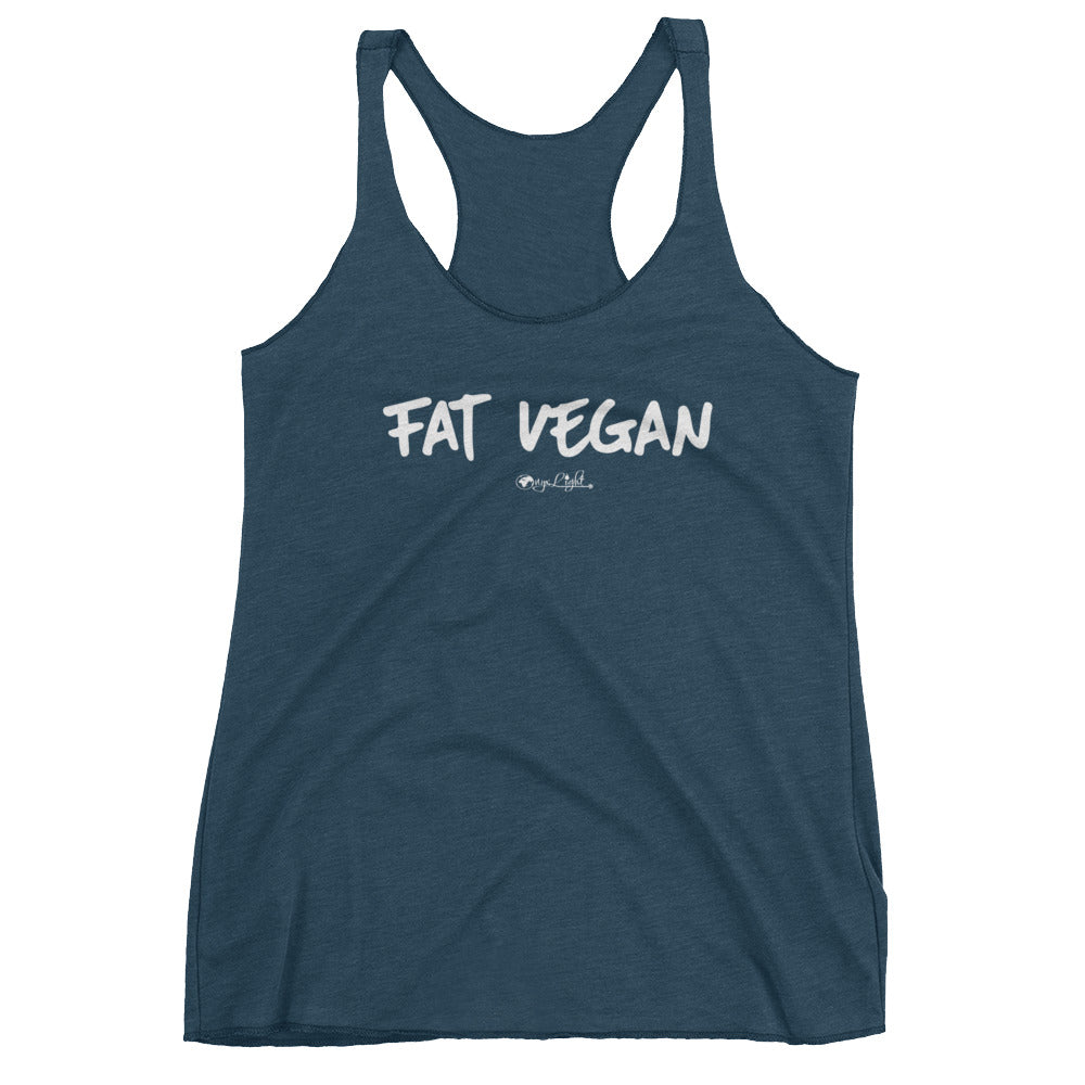 Fat Vegan-Triblend Tank