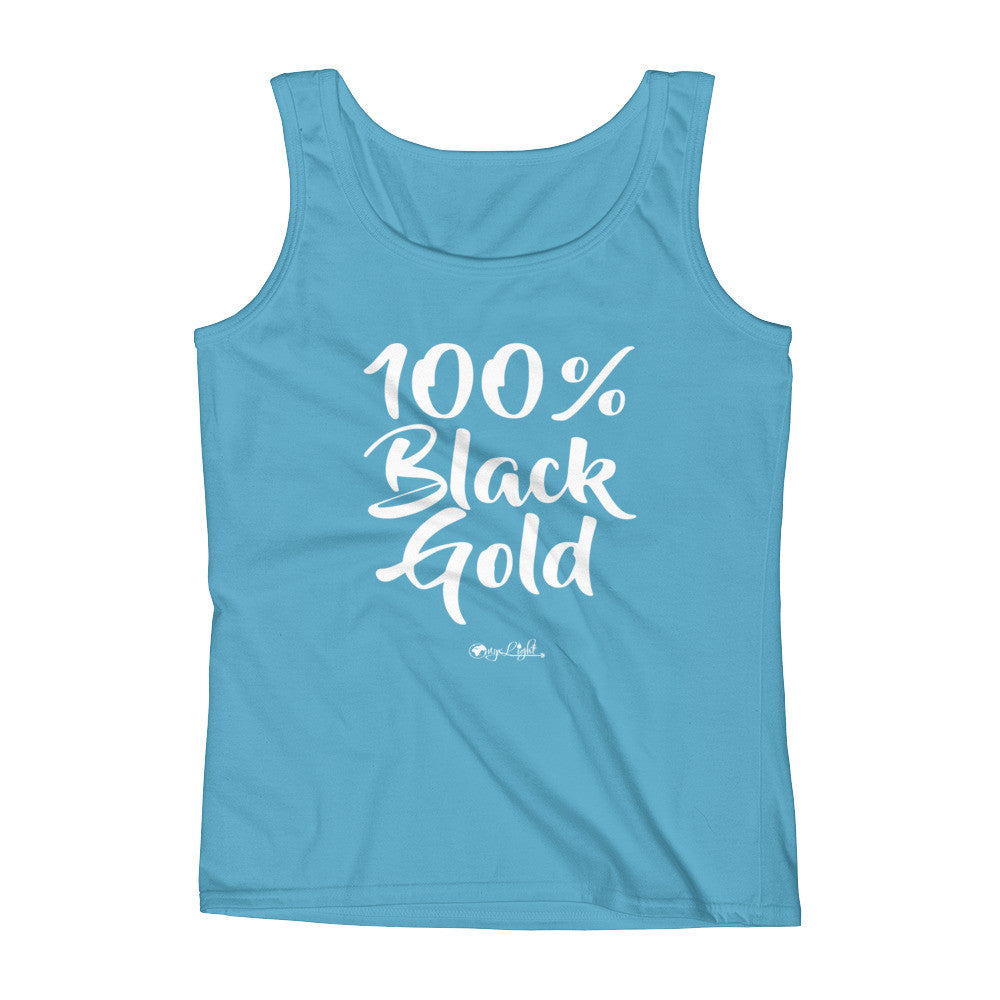 100% Black Gold Tank