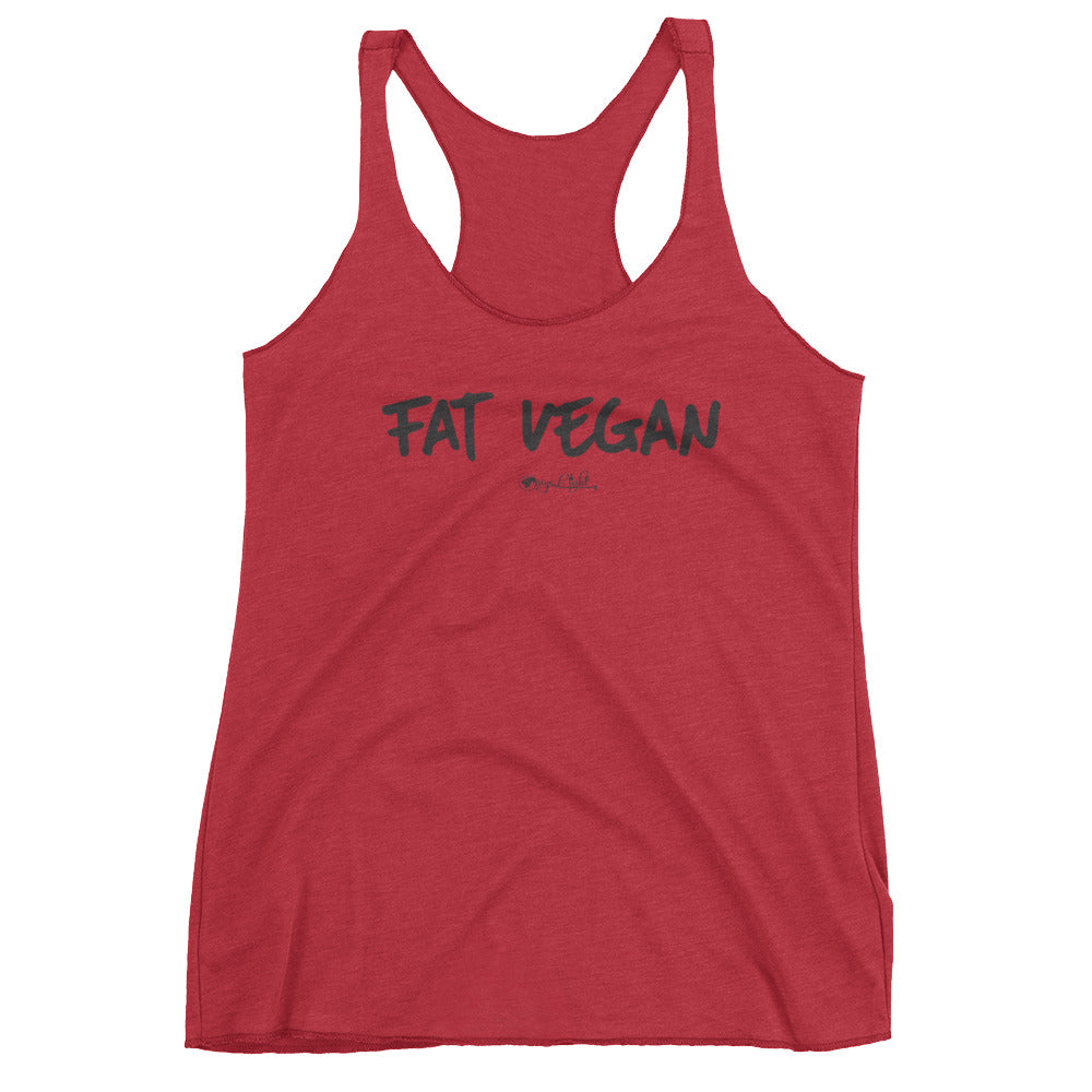 Fat Vegan- Triblend Tank