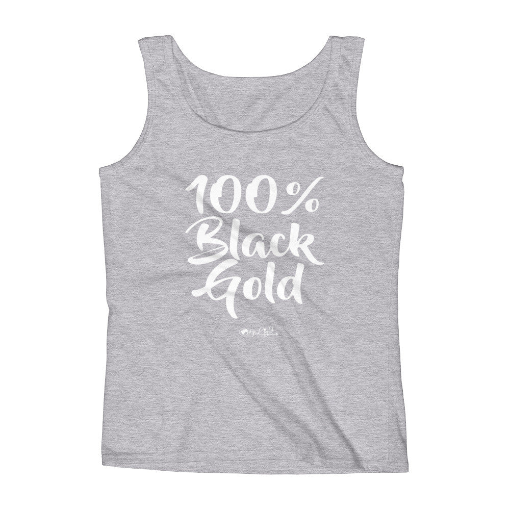 100% Black Gold Tank