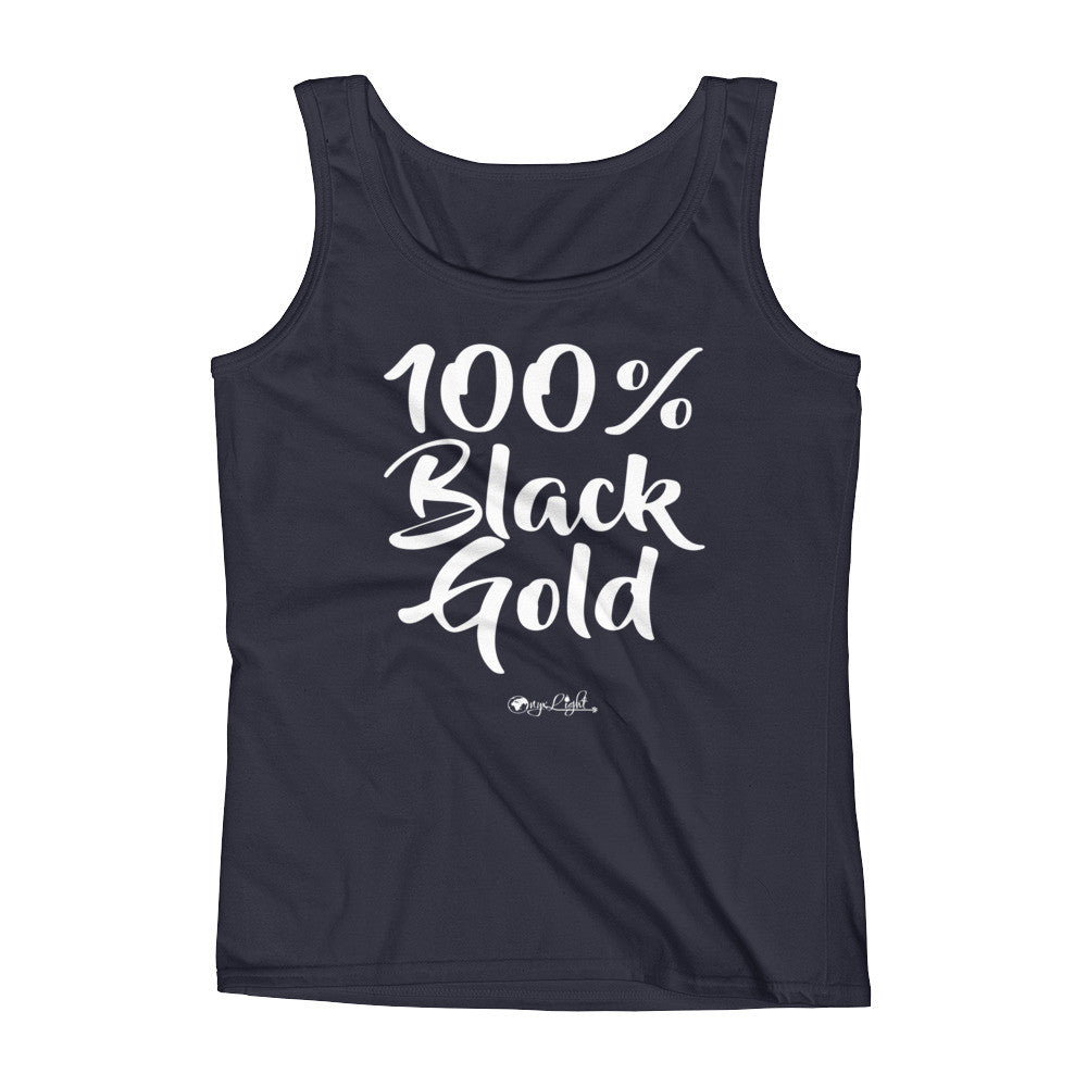 100% Black Gold Tank