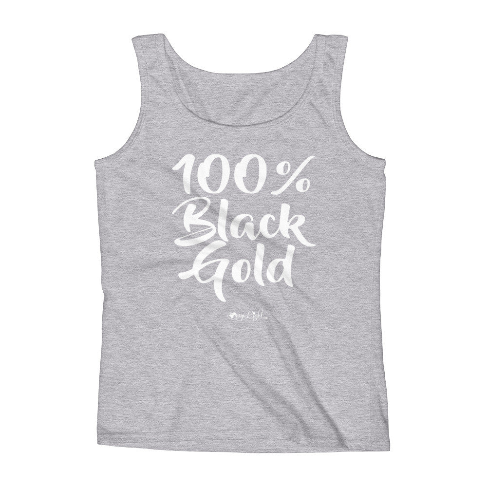 100% Black Gold Tank