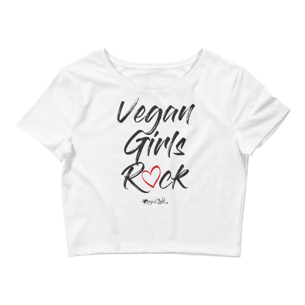 Vegan Girls Rock- Crop Top