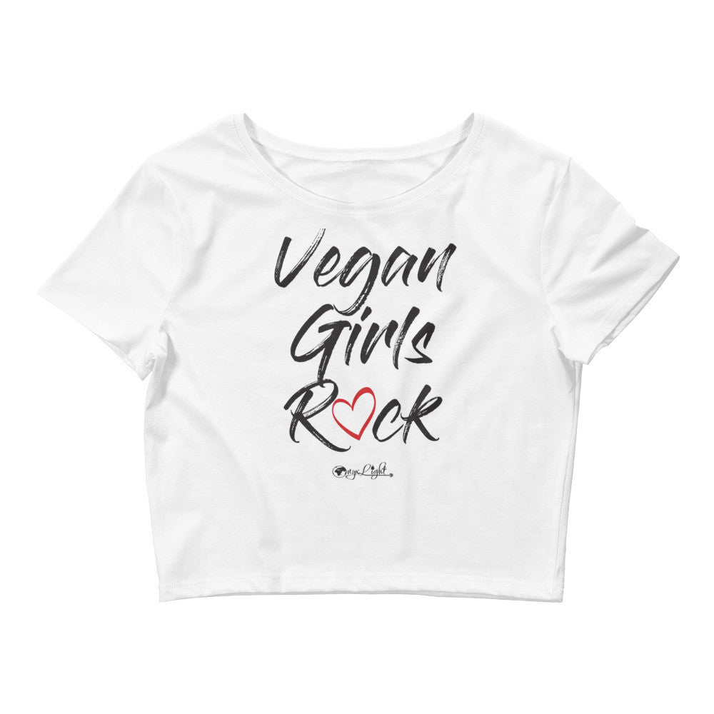 Vegan Girls Rock- Crop Top