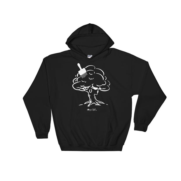 Afro Tree Hoodie (White)