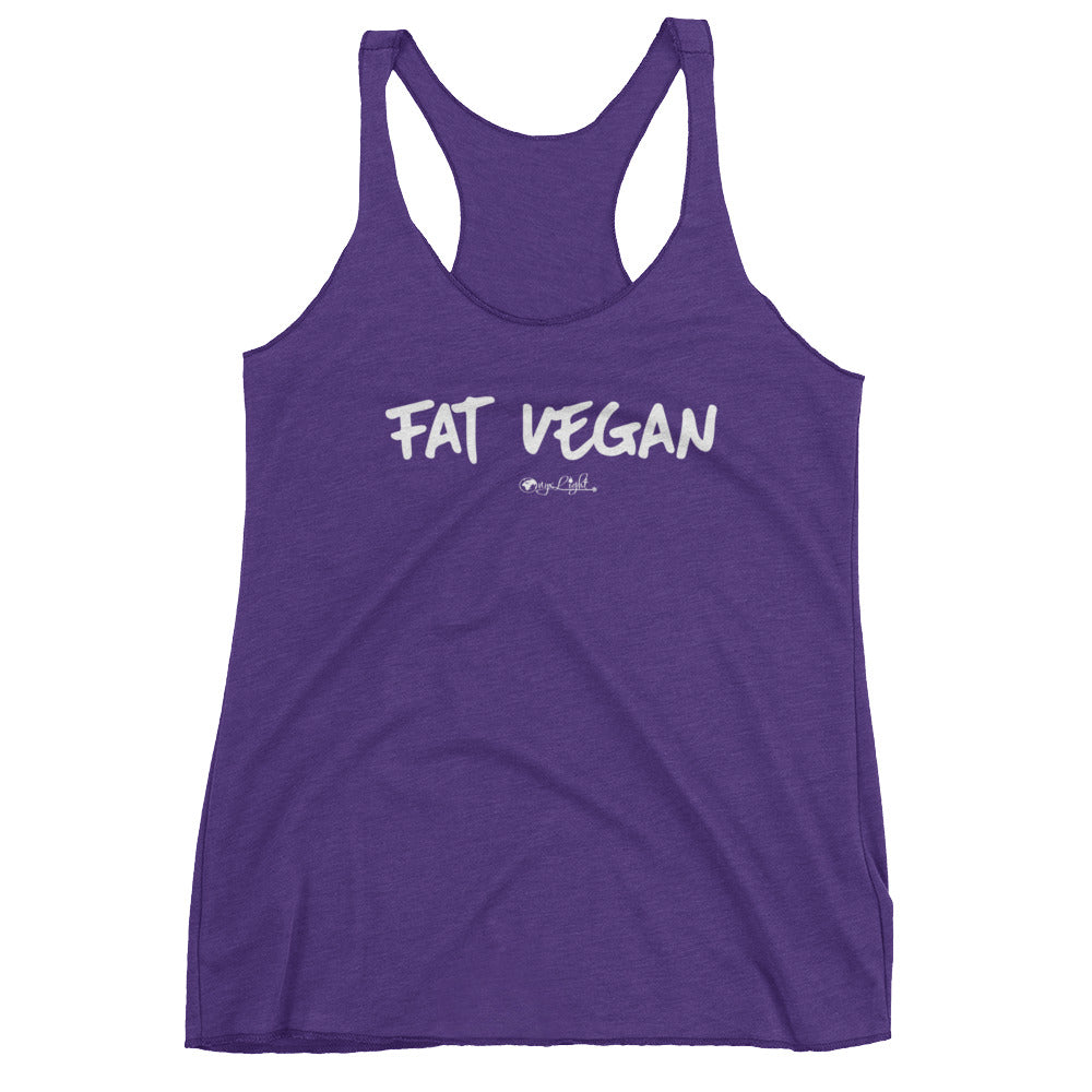 Fat Vegan-Triblend Tank