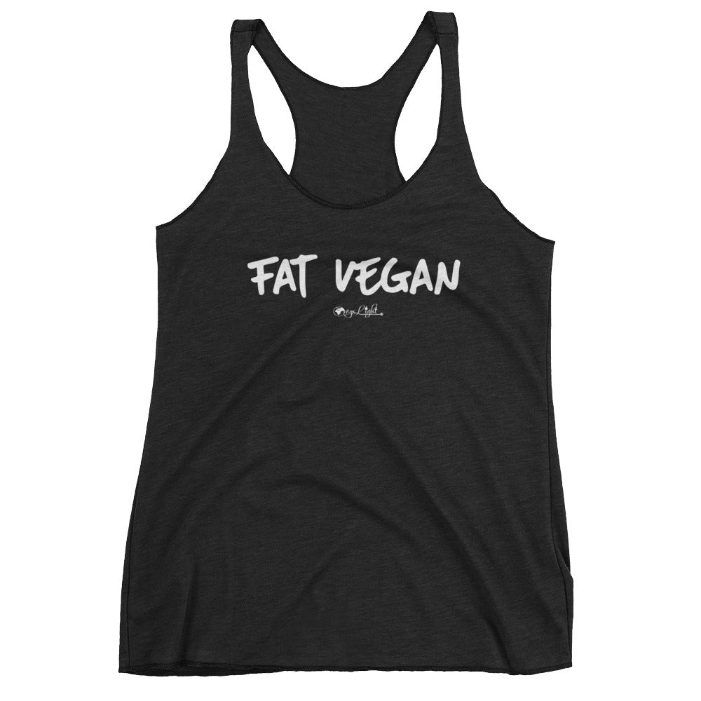 Fat Vegan-Triblend Tank
