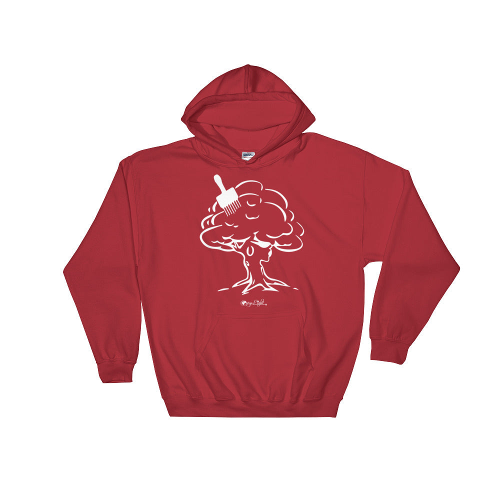 Afro Tree Hoodie (White)
