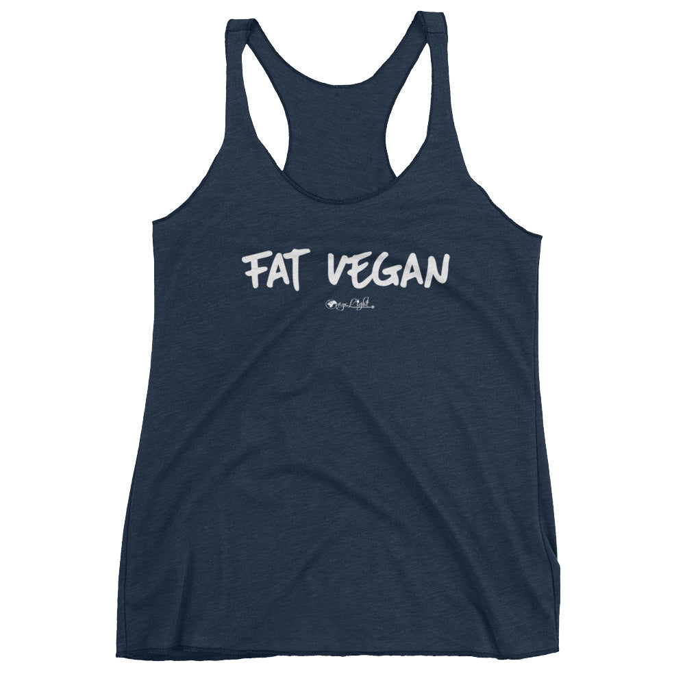 Fat Vegan-Triblend Tank
