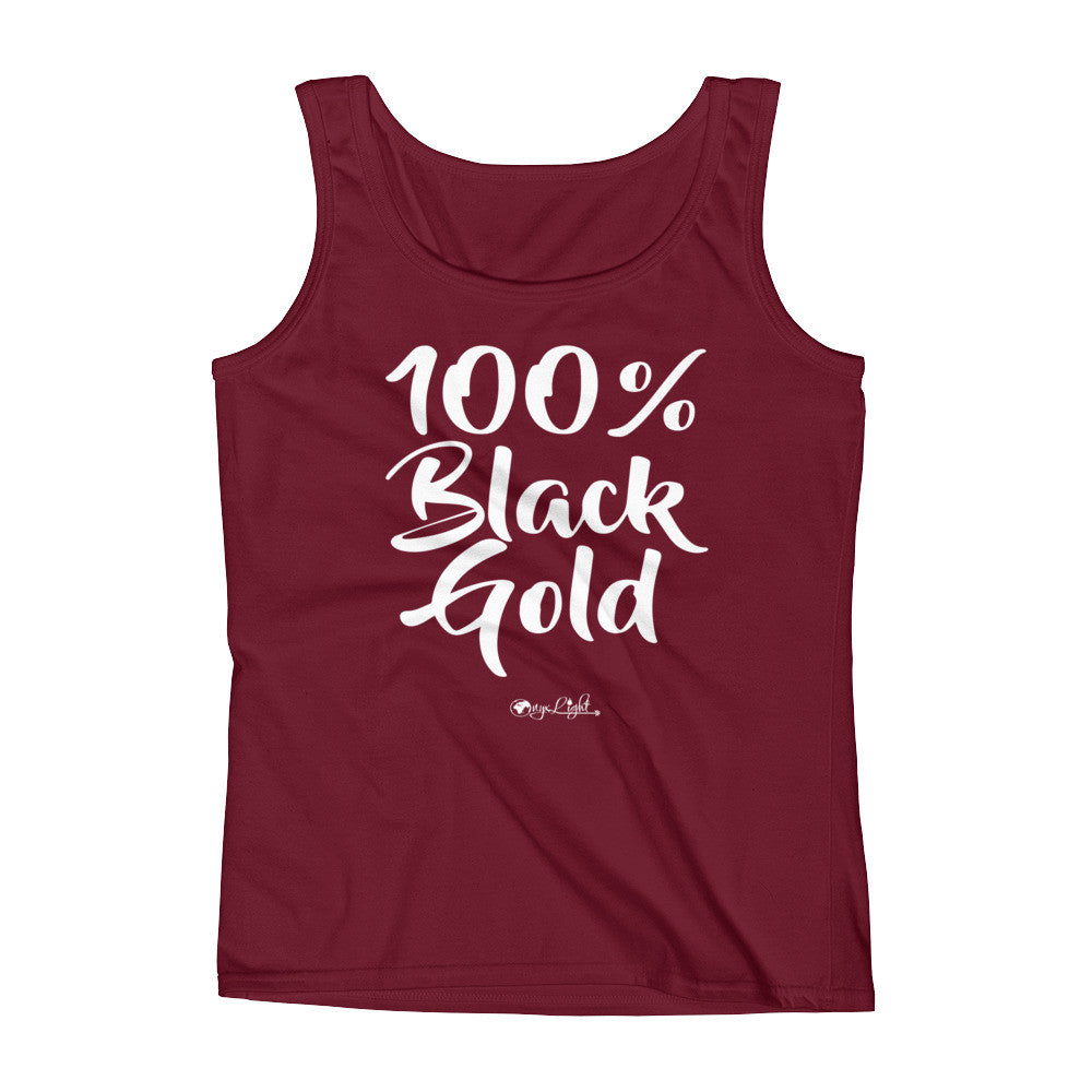 100% Black Gold Tank