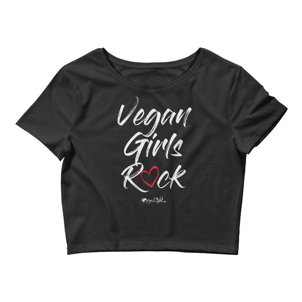 Vegan Girls Rock- Crop Top