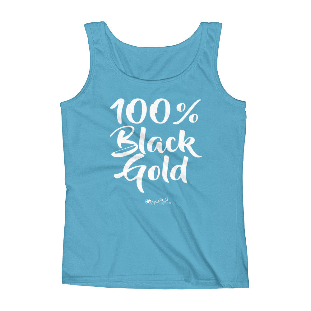 100% Black Gold Tank