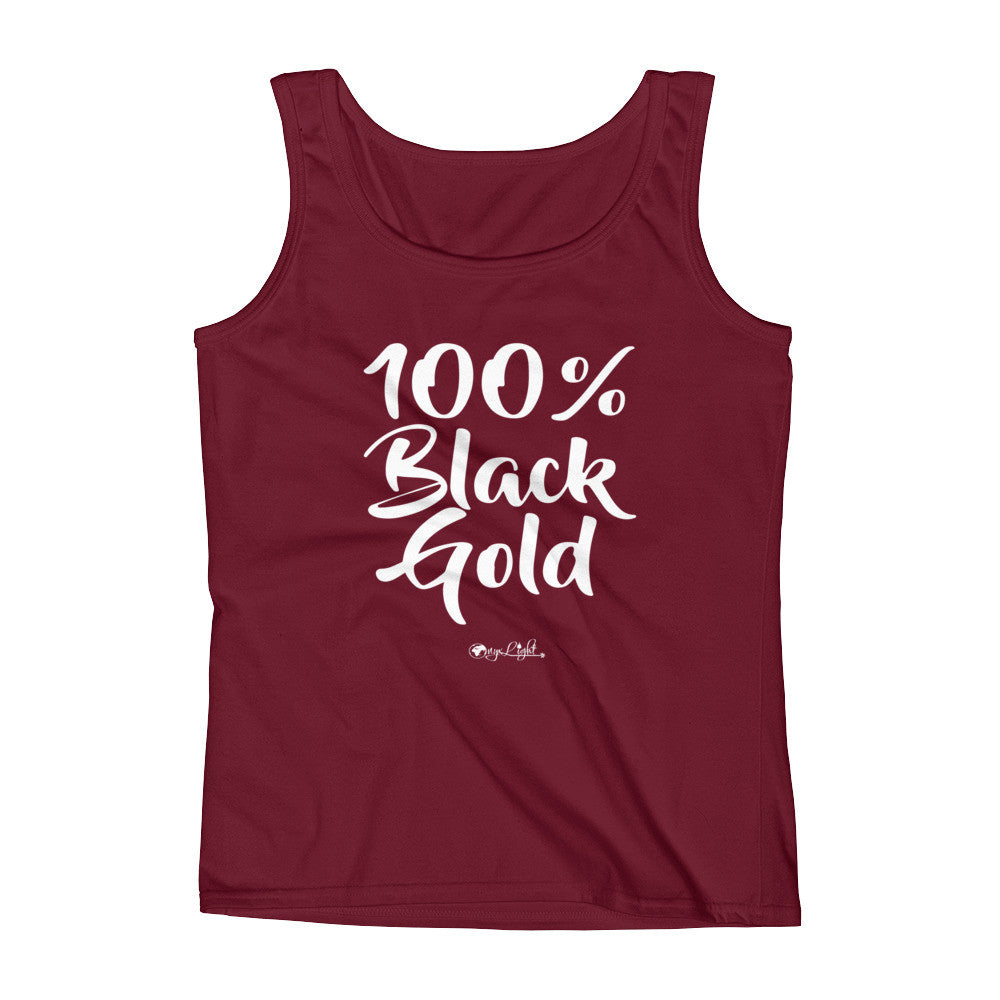 100% Black Gold Tank