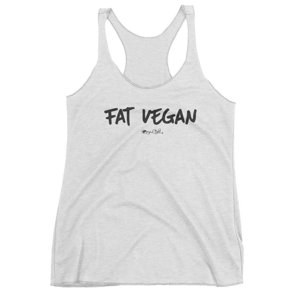 Fat Vegan- Triblend Tank