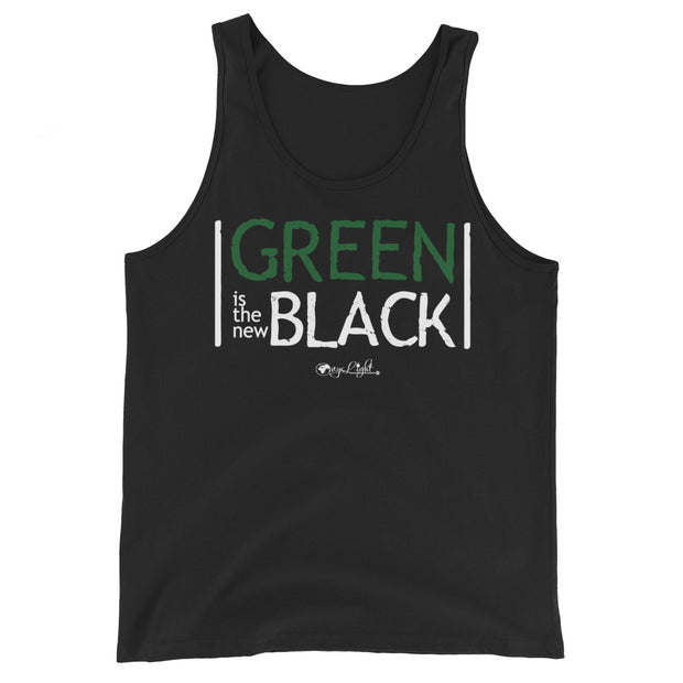 GREEN is the New Black Unisex Tank Top