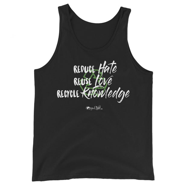 Reduce, Reuse, Recycle Unisex Tank Top